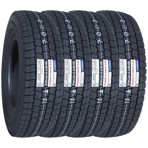 グッドイヤー(GOODYEAR) スタッドレスタイヤ ICE NAVI CARGO 195/80R15 107/105N 4本セット 1枚目 画像