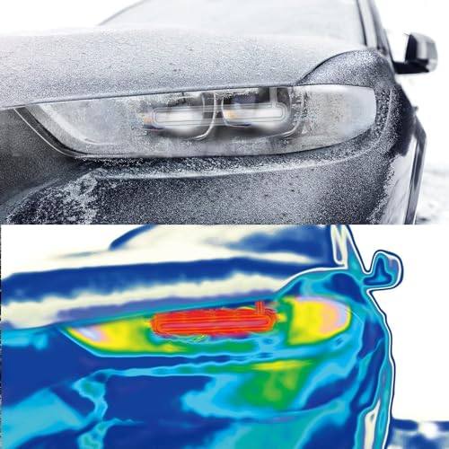 PIAA(ピア) 車用 バルブ ヘッド&テールライト用 融雪ヒーター ユニット&外気温センサーハーネス【L型】 12V・24V共用 メーカー保証付き 洗車機OK 車検対応 2個入 SMH7 中間 画像