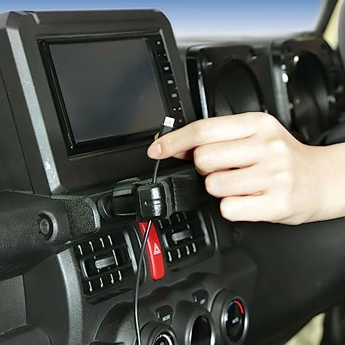 カーメイト(CARMATE) 車用 車載ホルダー スマホホルダー ジムニー (JB64)/ ジムニーシエラ (JB74)/ ジムニー ノマド（JC74）専用 スマホ 360度 回転 NZ824 最後 画像